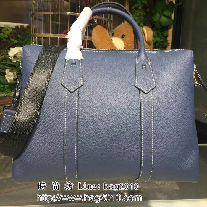 HERMES愛馬仕 最新款 男士公事包 橫款 可手提斜挎 8830-1 JD1133